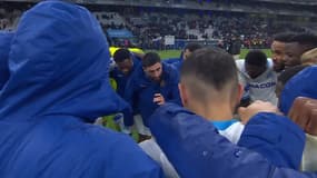 Le discours de Samuel Gigot au Vélodrome après OM-MHSC, 25 février 2024