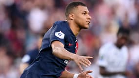 Kylian Mbappé avec le PSG, 3 juin 2023
