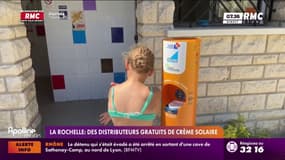 La ville de La Rochelle a décidé d'installer, sur ses plages, trois distributeurs automatiques de crème solaire