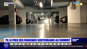 Paris: les prix des parkings souterrains au sommet