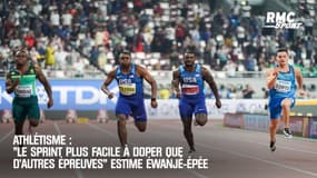 Athlétisme : "Le sprint est plus facile à doper que d'autres épreuves" estime Ewanjé-Epée 