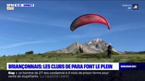 Briançonnais: les clubs de parapente font le plein 