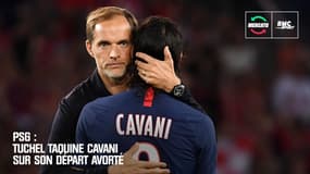 PSG : Tuchel taquine Cavani sur son départ avorté 