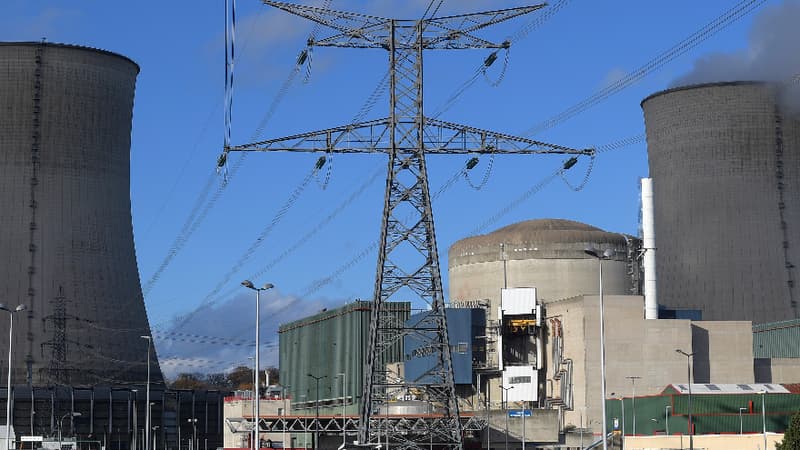Vue de la centrale nucléaire de Cattenom située en Lorraine. (image d'illustration) 