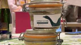 Un foie d'oie produit par la Maison Metzler, à Gueberschwihr, dans le Haut-Rhin.
