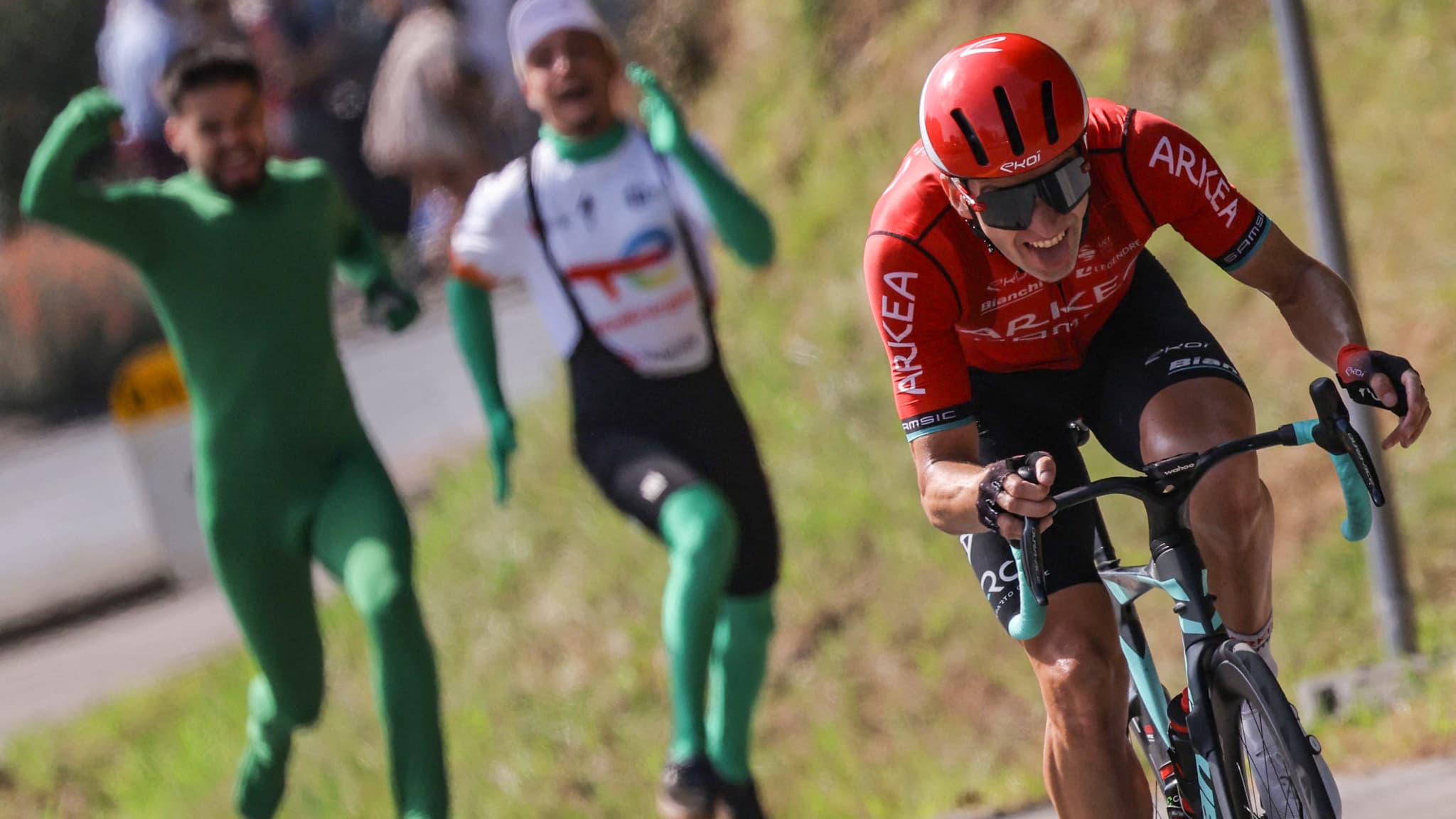 Laurent Pichon lors de la 3e étape du Tour de France, le 3 juillet 2023