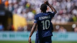 Ousmane Dembélé lors de la demi-finale de la Coupe du monde des clubs entre le PSG et le Real Madrid le 9 juillet 2025