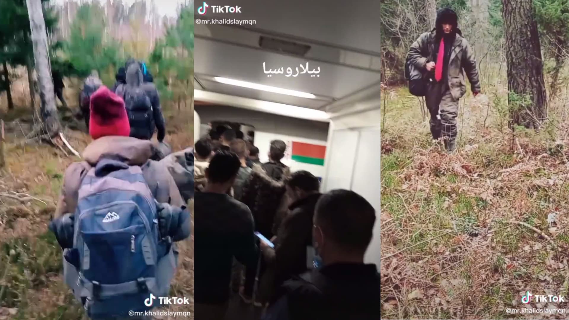 Ci uchodźcy dokumentują swoją podróż na TikTok