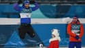 Martin Fourcade après sa médaille d'or en mass start