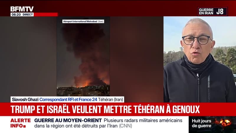 Guerre au Moyen-Orient: l'aéroport de Téhéran ciblé dans la nuit par une attaque massive d'Israël