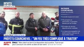 Incendie à Courchevel: "On ne connait pas l'origine du feu", indique la préfète de Savoie