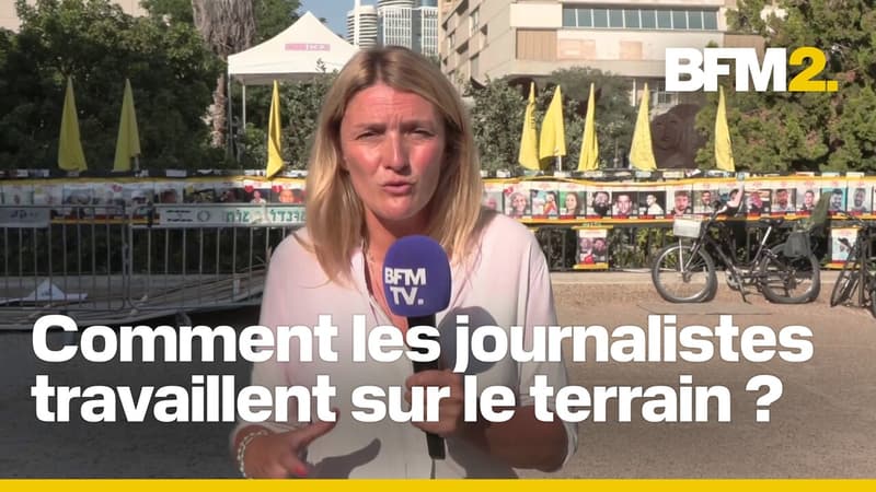 Bande de Gaza: l'envoyée spéciale de BFMTV en Israël explique son travail pour informer