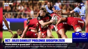 RC Toulon: Jules Danglot, demi de mêlée de 22 ans, a prolongé son contrat
