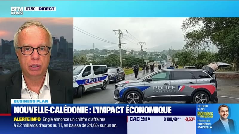 Vincent Balouet (Maîtrise des crises) : Nouvelle-Calédonie, l'impact économique - 17/05