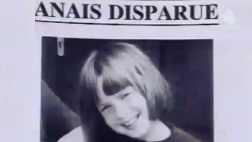 Un avis de recherche d'époque témoignant de la disparition d'Anaïs Marcelli.