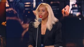 Joëlle Dago-Serry sur le plateau des Grandes Gueules le 1er juillet 2024