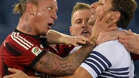 Philippe Mexès et Lorik Cana