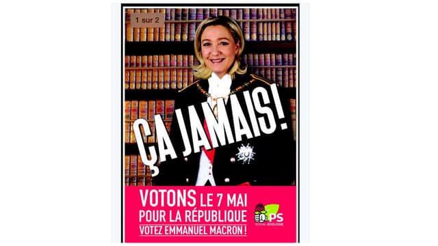 Le Parti socialiste va imprimer 4 millions de tracts en soutien à Emmanuel Macron.