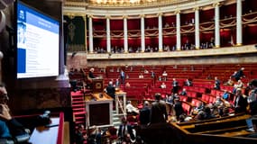 L'Assemblée nationale, ce mercredi 14 janvier.