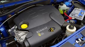 Un moteur DCi (diesel) de Renault. En 2018, les ventes de véhicules diesel ont chuté sous les 40% du marché du neuf.