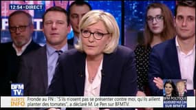 Marine Le Pen soutient la jeune fille métisse choisie pour incarner Jeanne d’Arc à Orléans