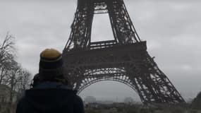De nombreux monuments apparaissent dans cette bande-annonce, dont une Tour Eiffel en piteux état.