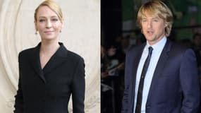 Uma Thurman, Owen Wilson