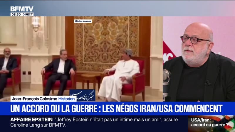 Négociations Iran/États-Unis: "Ces discussions vont permettre aux deux pays de gagner du temps", estime Jean-François Colosimo, historien