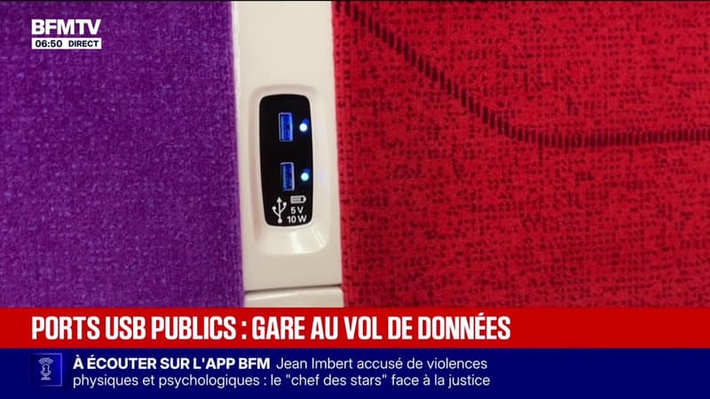 Pourquoi faut-il se méfier des ports USB publics?