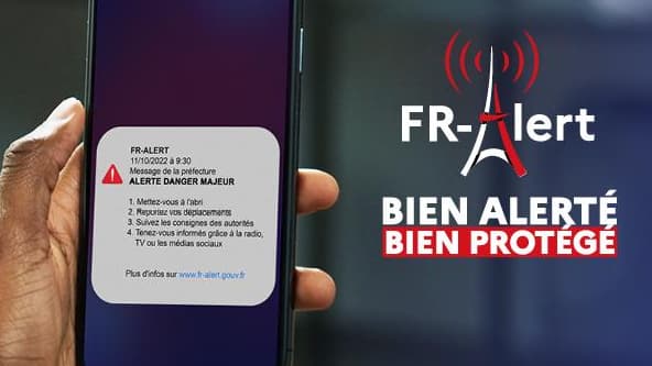 Le dispositif FR-Alert vient d'être déployé officiellement sur tout le territoire