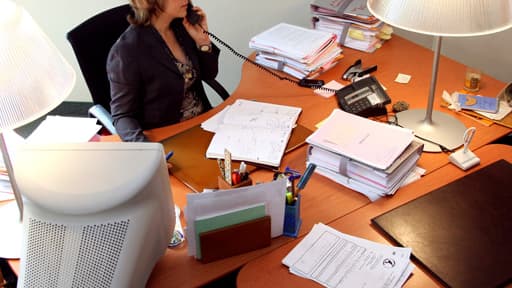 Le bureau d’une juge d’instruction au pôle financier du tribunal de grande instance de Paris.