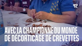 On a rencontré la championne du monde de décorticage de crevettes
