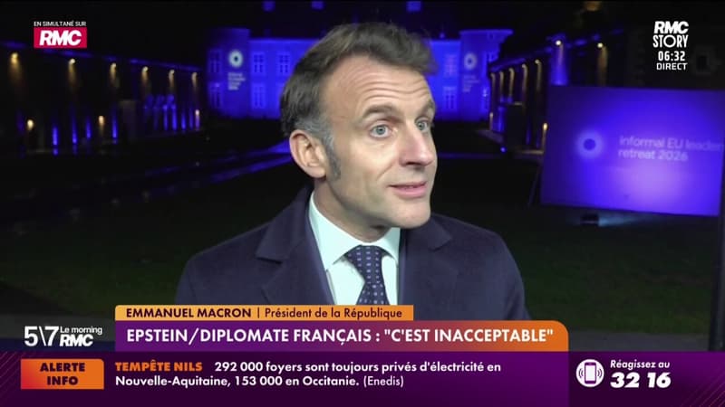 Epstein / Diplomate français : "c'est inacceptable"