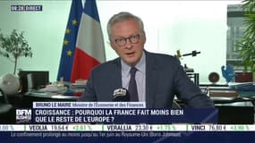 Bruno Le Maire sur la fermeture de Renault-Sandouville: "je regrette la décision de la CGT", il y a des responsables politiques qui "jouent avec le feu"