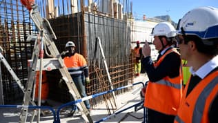 Travaux sur l'A57 à Toulon