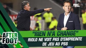 PSG : "Il n'y a pas d'empreinte de jeu, rien n'a changé" juge Riolo