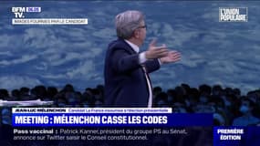 Présidentielle: 200 mètres d'écrans pour le meeting "immersif et olfactif" de Jean-Luc Mélenchon à Nantes ce dimanche