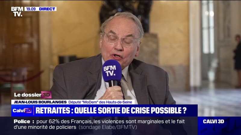 Jean-Louis Bourlanges, député MoDem des Hauts-de-Seine: 