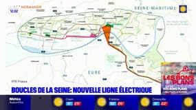 Boucles de la Seine: une ligne à haute tension entre l'Eure et la Seine-Maritime