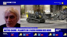 Plomb à Notre-Dame: l'association Robin des bois dépose une nouvelle plainte contre les autorités