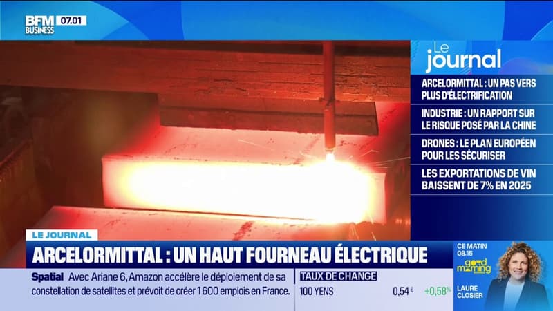 ArcelorMittal va construire un haut fourneau électrique