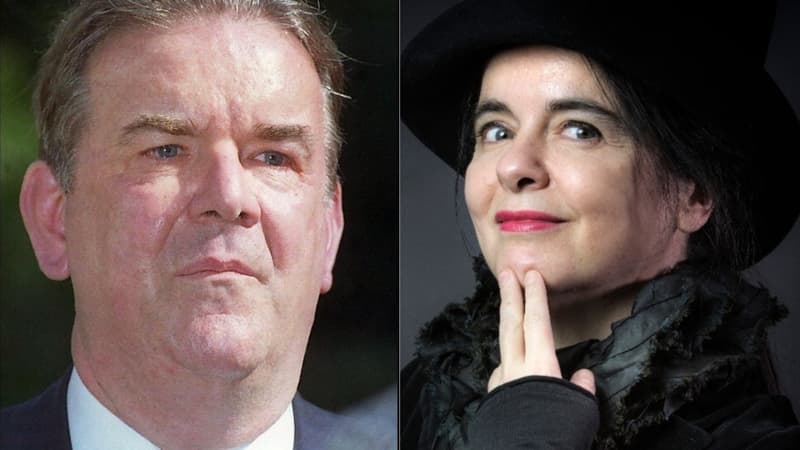 Patrick Nothomb en mai 1997 / Amélie Nothomb en février 2016