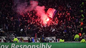 Les filets au Groupama Stadium pour OL-Juve