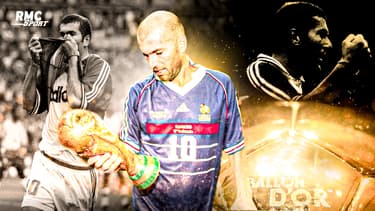 Zinedine Zidane fête les 25 ans de son Ballon d'or