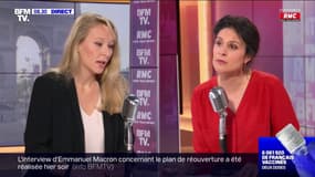 Marion Maréchal face à Apolline de Malherbe sur RMC et BFMTV