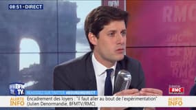 Julien Denormandie face à Jean-Jacques Bourdin en direct