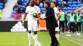 Rudi Garcia avec Karl Toko-Ekambi