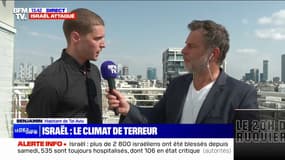 Israël: "On va ne faire qu'un face à cette histoire" affirme cet habitant de Tel-Aviv
