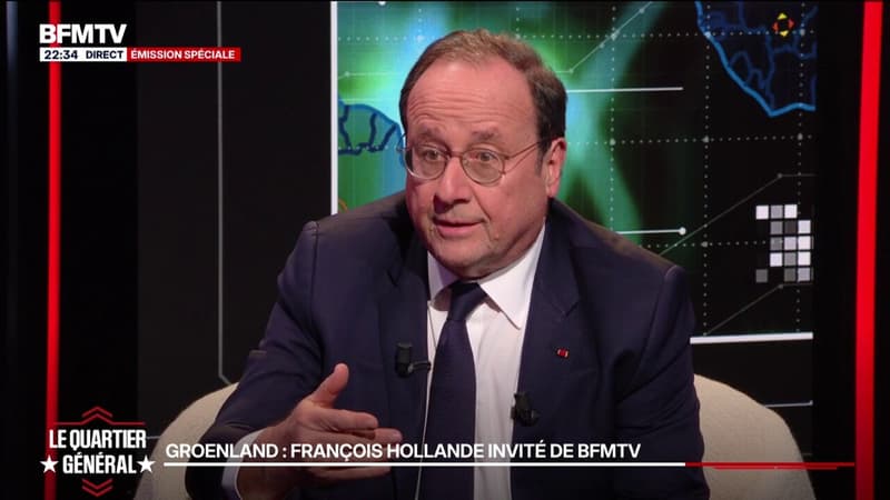 Groenland: "La réaction des Européens a été à la hauteur de ce qui était attendu", estime François Hollande