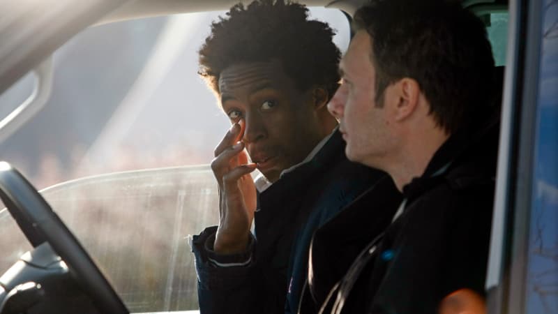Gaël Monfils en bonne escorte